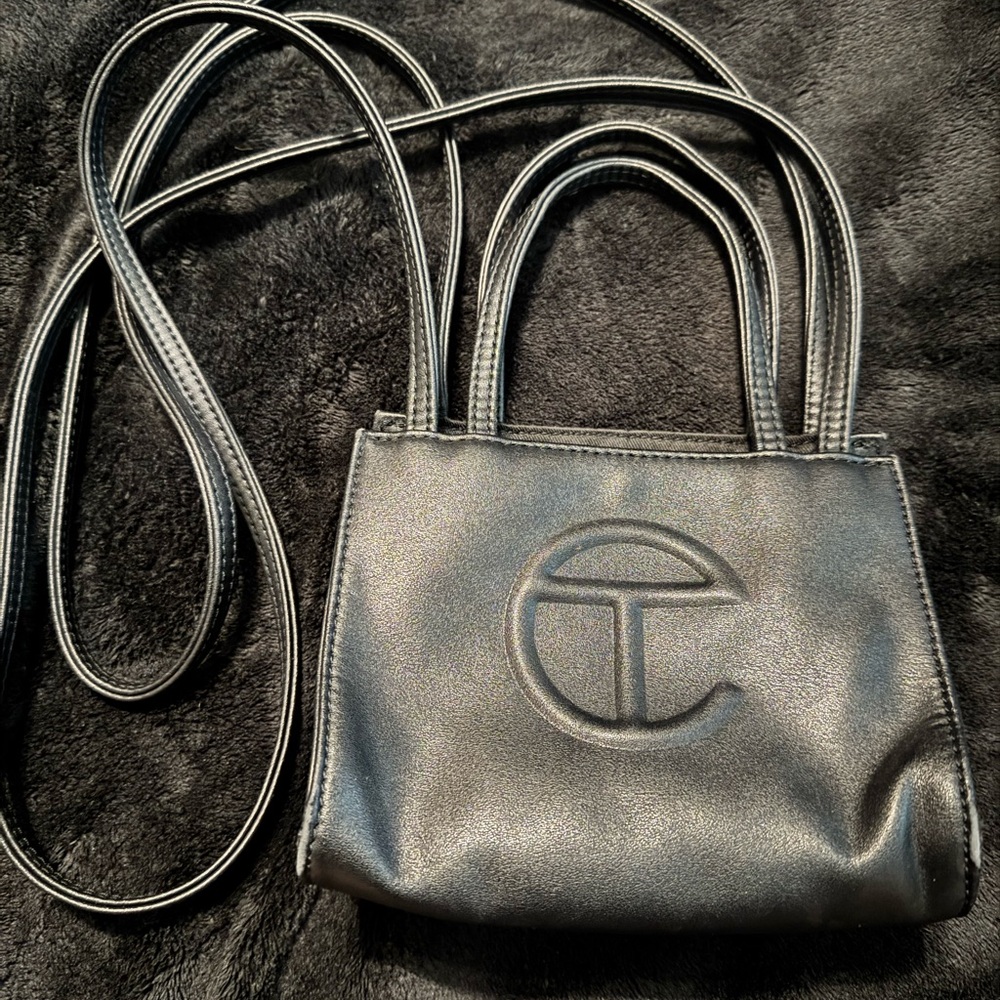 Telfar Black Mini Bag
